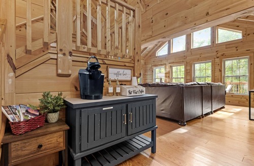 Beech Mountain House | Mossy Rock Retreat - hot tub, views, Beech Mountain Club access for fee