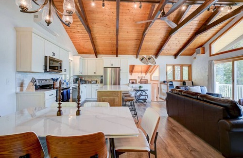 Jackson Ski Chalet | Mountain View Modern Chalet w/Fire Pit & AC