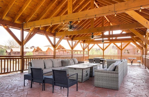 Caton House | Mtn-View Home w/Heated Indoor Pool & Hot Tub
