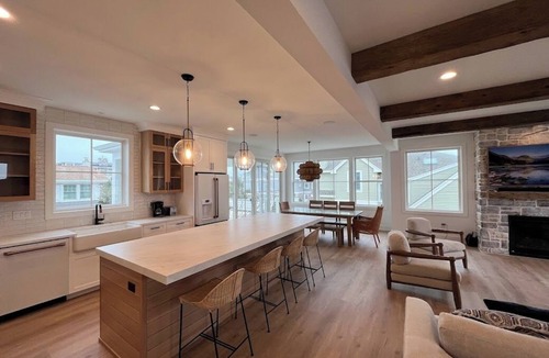 The Dunes House | MyLBIBeachRental-6 BR New Construction w/Pool & Hot Tub! 6 from Beach, Rooftop