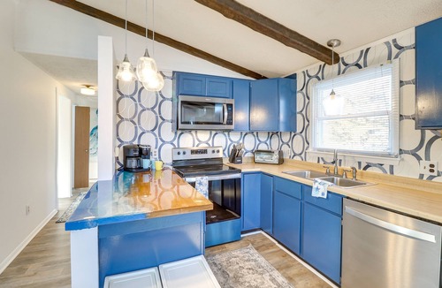 Broadkill Beach House | NEW! Beach Plum Manor 4 Bed 2 Bath with Stargazing Dome Home across from Beach