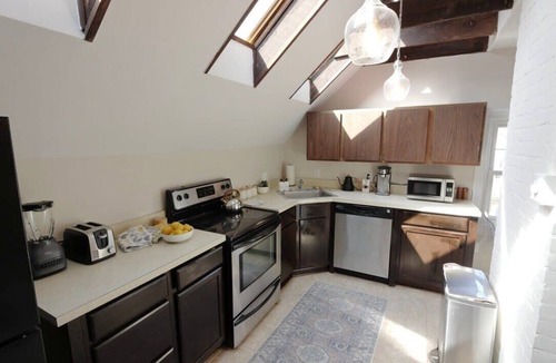 16th Street Heights House | NEW! Cabin in the Clouds Easy Downtown Access w Parking!