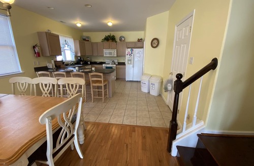 Wildwood House | NEW! Corner Townhouse: 3BR, 2 balcony home, 2 blocks to beach!