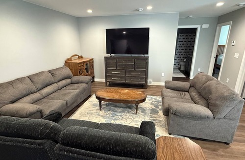 Clark House | New Furnished Two Bedroom, One Full Bath, Single Level, Attached Heated Garage