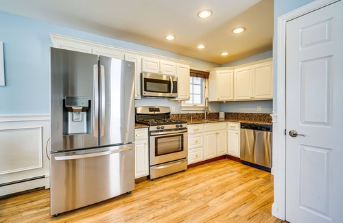 Keansburg House | New Jersey Abode - Near Theme Parks, Walk to Beach