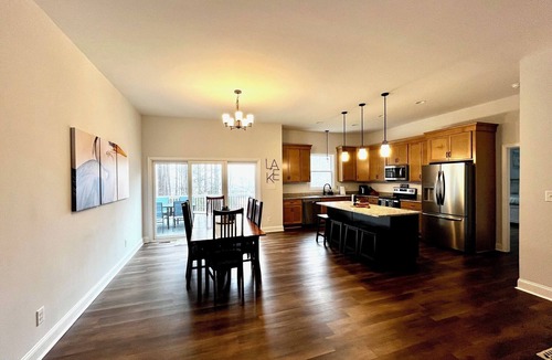 Bumpass House | NEW Lakefront Home, Hot Tub, Kayaks, Game room, Firepit