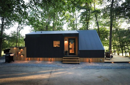 Porters Sideling Cabin | NEW-The Marburg Cabin Modern A-frame