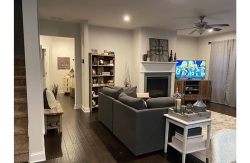 Cartersville House | Newer 3 Bedroom, Office, +Yoga Room, Fireplaces