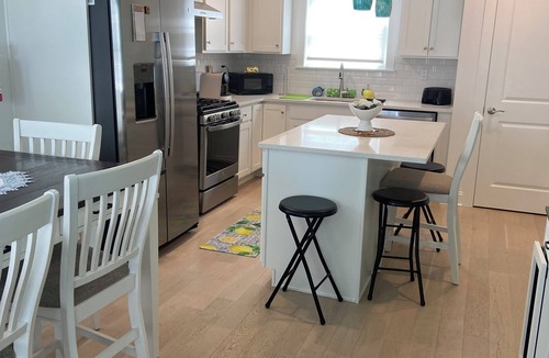 Normandy Beach Condo | Newly Built 3-bedroom condo down the road from the Non-taged private Beach