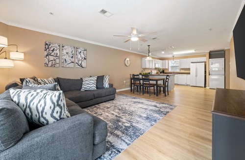 White Lake House | Newly Furnished! Relax in style in this charming townhome with lake access!