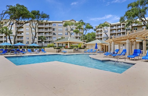 Palmetto Dunes Villa | Newly updated oceanfront villa with pool, hot tub, fitness center & more!