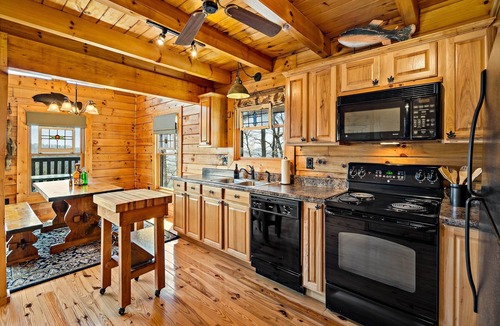 Bostic House | Nice Views, Log Cabin, Gated Community - Mountain Vista by Carolina Properties