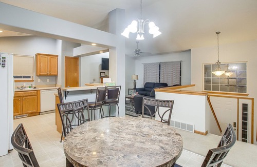 North Liberty House | North Liberty Home ~ 11 Mi to University of Iowa!