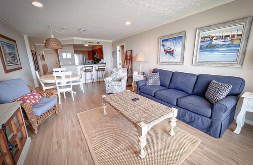 Shell Island Condo | Oceanfront condo w/ocean views, 2 pools, beach access & tennis court.