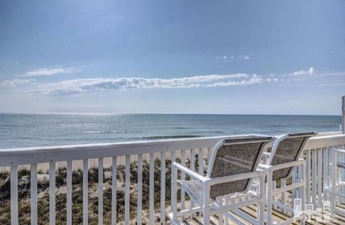 Kure Beach Condo | Oceanfront Condo with Fantastic Views