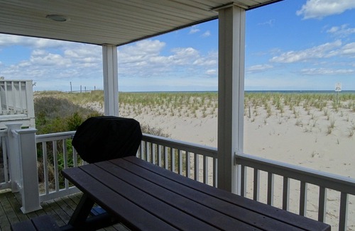 Ship Bottom House | OCEANFRONT Dog Friendly Duplex - First Fl on Quiet Street in Ship Bottom, NJ