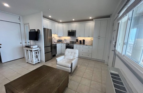 Leeds Point Condo | Oceanfront Studio steps away from Ventnor City Beach