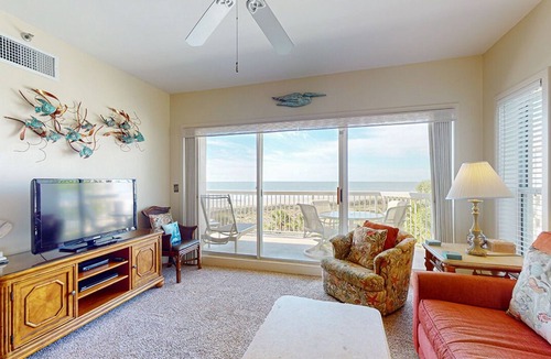 Palmetto Dunes Villa | Panoramic views of the Atlantic Ocean from every room!