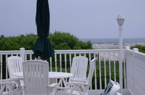 Wildwood Crest House | Paradise by the Ocean Steps to best beach.Ocean Front pool. Private garage.