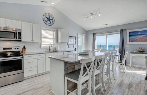 Surf City House | Paradise Found! Fabulous, Flexible, Beach Front Luxury! HotTub, Best Location!