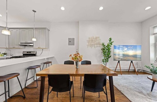 Historic Downtown Apartment | Park Hamilton House 3B2B Modern Apt Mins to NYC