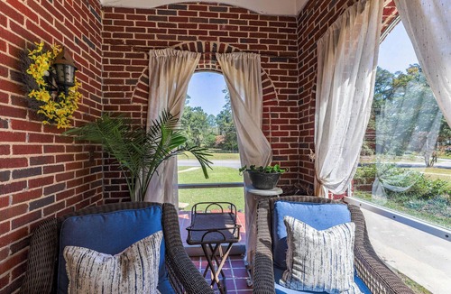 Orangeburg House | Peaceful Backyard Fire Pit BBQ Grill Parking: Orangeburg Home