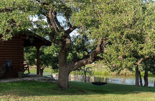 Somerville Cabin | Peaceful Cabin on Private Acres, King Beds, Near Lake Somerville, Pet-Friendly