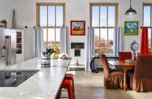 Sapulpa House | Penthouse Loft Sapulpa Old City Hall on Route 66