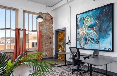 Sapulpa House | Penthouse Loft Sapulpa Old City Hall on Route 66