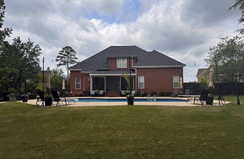 Evans House | Perfect Masters Retreat. Cozy home featuring salt water pool on a secluded lot.