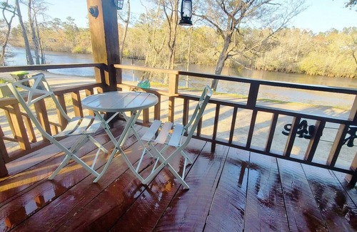 Ash Cabin | Pet Friendly cabin with stunning view of the Waccamaw River
