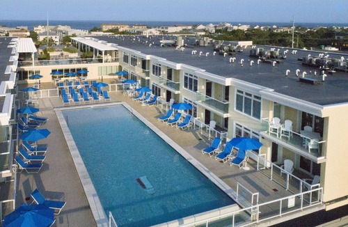 Dewey Beach Condo | Pet Friendly Ocean/Bay Views 2BR Condo Sleeps 6 w/ Pool