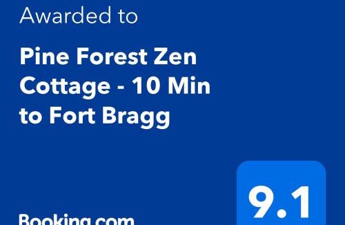 Pine Forest House | Pine Forest Zen Cottage - 10 Min to Fort Bragg