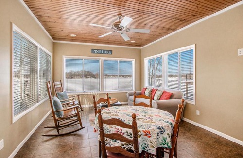 Plainwell House | Pine Lake All-Sports Lakefront w Dock & Kayak