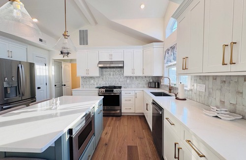Townsend's Inlet House | plenty of space for family and guests across three levels.