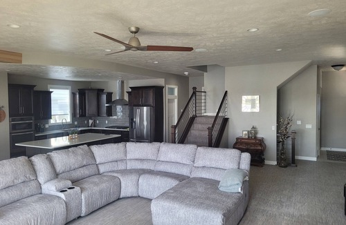 Sioux Falls House | Pond View Retreat, 6 Bedroom, 4 Bath, 3 Level Luxury Home In Sioux Falls.