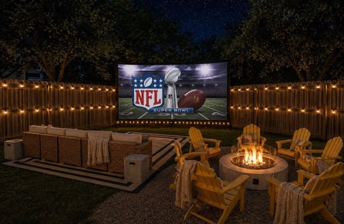 Pflugerville House | Pool, Hot Tub, Huge Outdoor Theater, Mini Golf, Bowling, BBQ, Fire Pit,Sleeps 19
