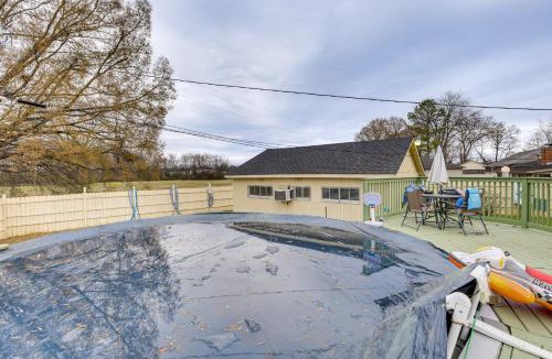 Decatur House | Pool & Large Covered Patio! Decatur Family Getaway