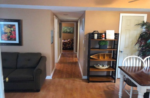 Ortley Beach Apartment | PREMIER HOST-2BR SEASIDE PARK SUITE#57, One Short Block to Beach, Kit, Liv Room