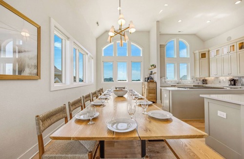 Ocean Isle Estates House | Premier Oceanfront w/Pool, Hot Tub, Elevator, Game & Theater Rooms, Tiki Bar