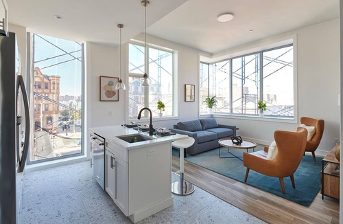 Hoboken Apartment | Prime Hoboken: 2BR Loft by PATH