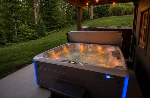 Coal Valley Cabin | Private Cabin Retreat with Hot Tub, Fire Pit & Gas Log Fireplace