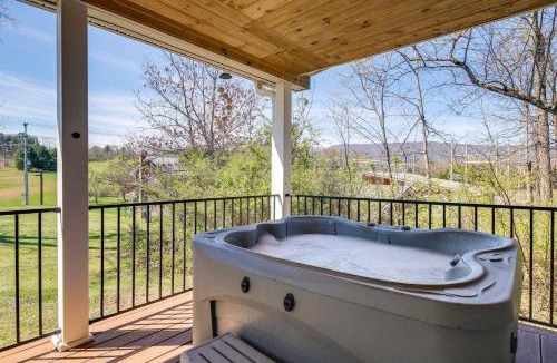 Newport House | Private Hot Tub & Mountain View: Newport Home