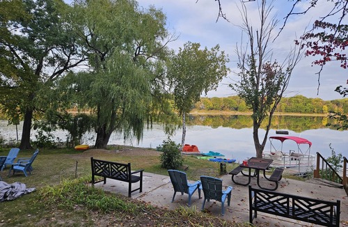Forest Lake House | Private Lake Home, Game Room & Pontoon Rental on Keewahtin Lake