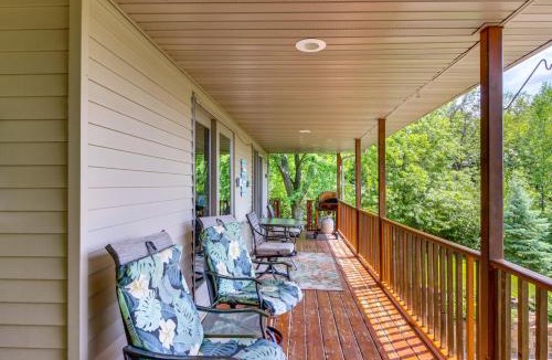 Spicer House | Private Lakefront Cabin w/Hot Tub, Deck & Views