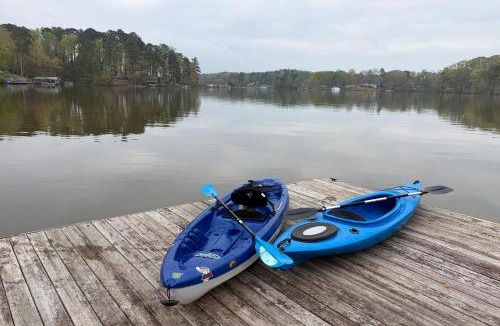 Titus House | Private On-Site Boat Dock: Cabin on Lake Jordan
