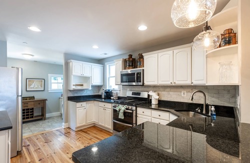 Historic District House | Private Patio at Historic Hanover House Across from USNA Gate 3