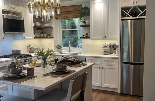 Roswell Apartment | Private Terrace Garden Apt. - Newly Renovated - minutes from Historic Roswell