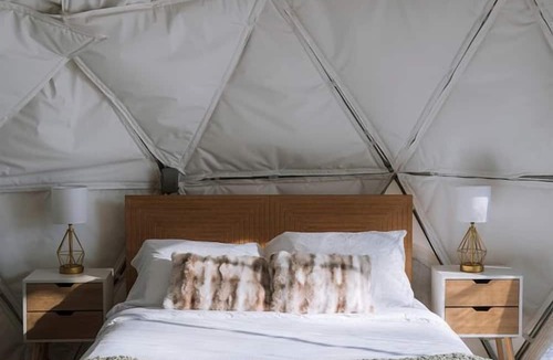 St Croix Falls Cabin | Pure Glamping Dome in Saint Croix Falls, Wisconsin