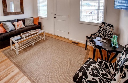North Beach Haven Apartment | Recently Renovated LBI Apt w/Deck on Beach Block!